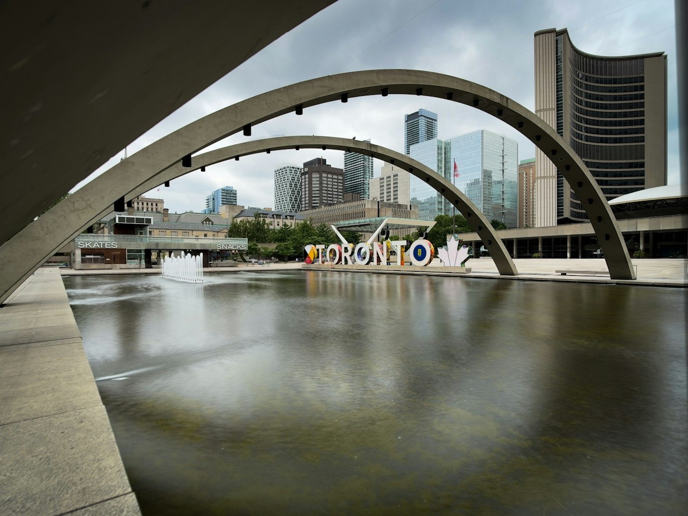 Nathan Phillips Square and Toronto City Hall